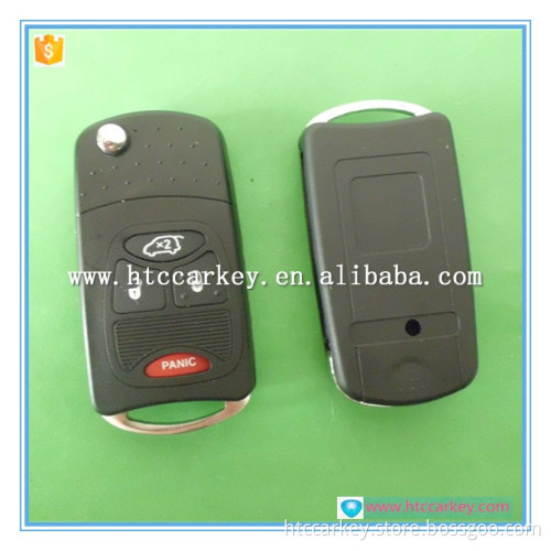 for Chrysler key 3+1 Button(Big) Modified Flip Remote Key Shell
